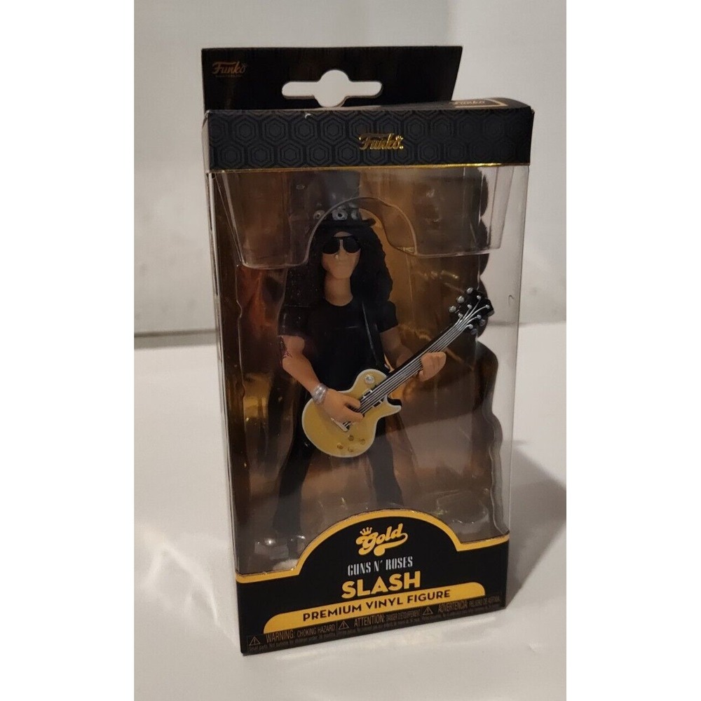 Funko POP! Vinyl Gold: Guns N' Roses - Slash 5-Inch Premium Figure